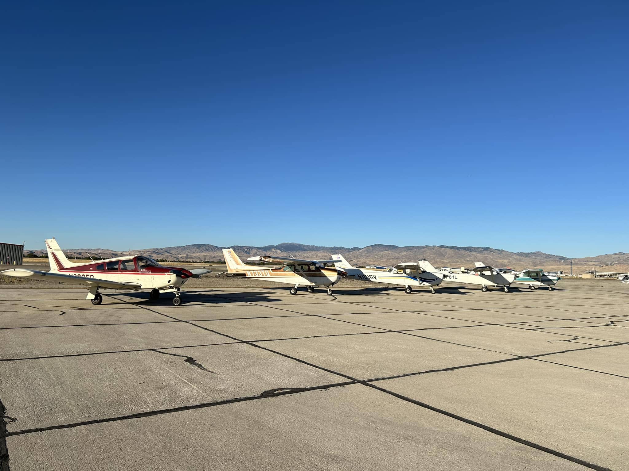 discovery flight at Boise Airport Idaho